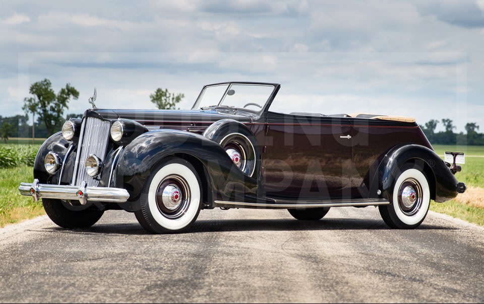 1938 Packard Twelve 1608 Convertible Victoria