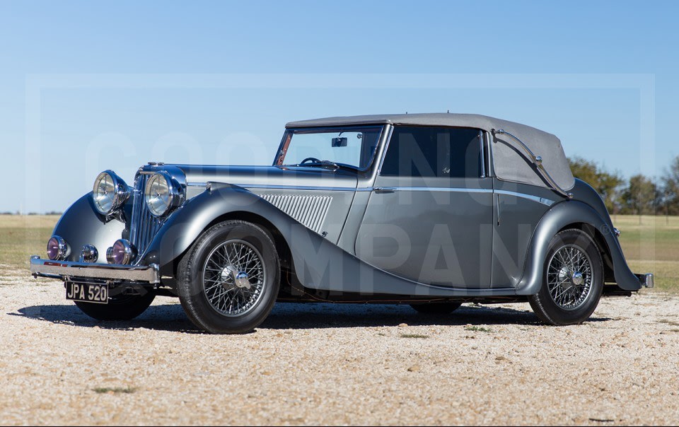 1939 Jaguar SS 2 1/2 Litre Drophead Coupe