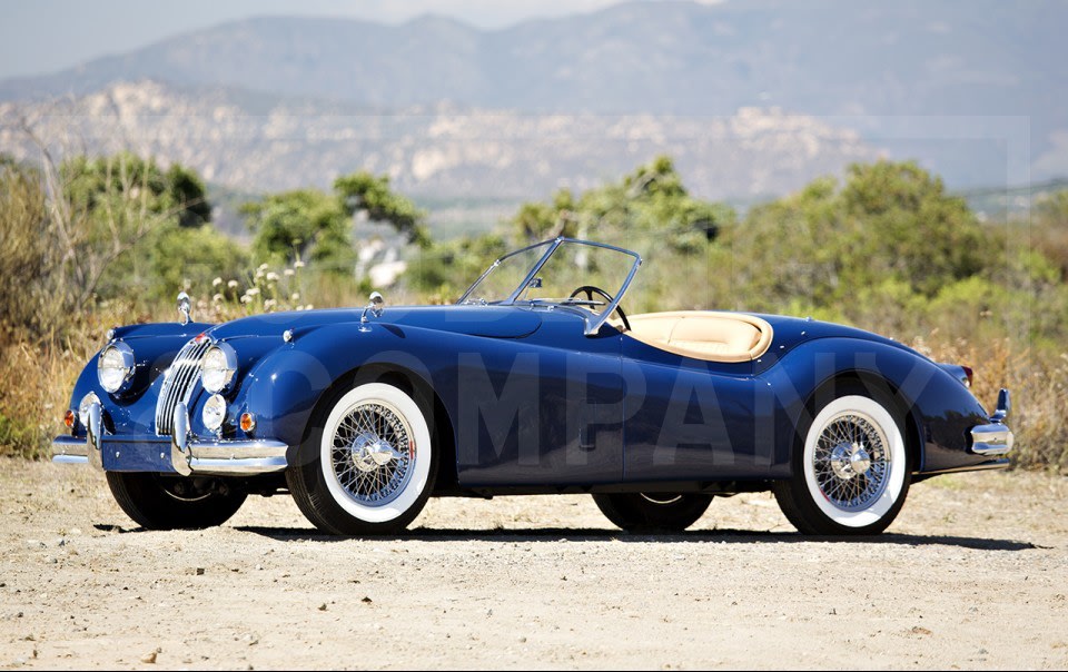 1955 Jaguar XK140 MC Roadster-2