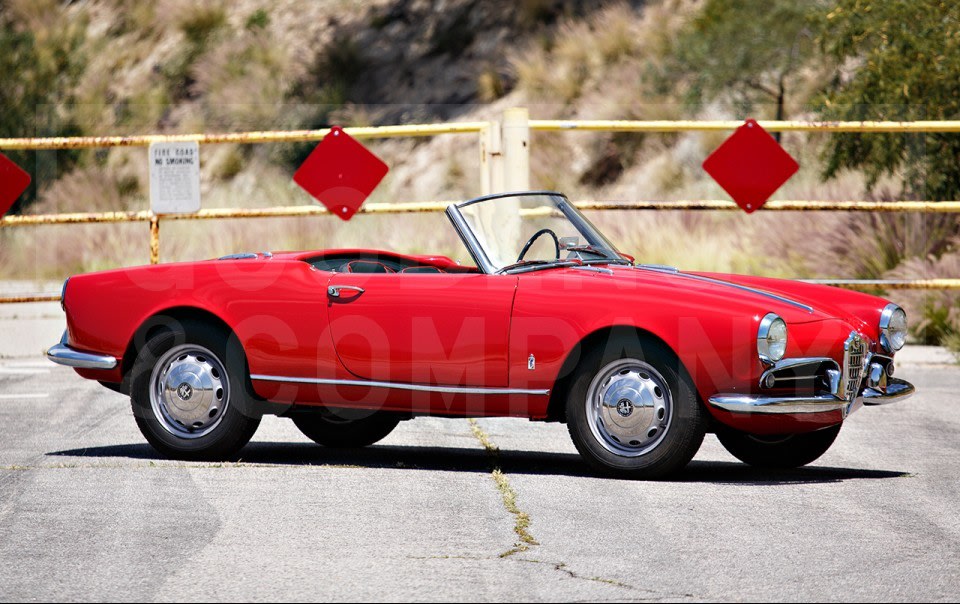 1958 Alfa Romeo Giulietta Spider-3