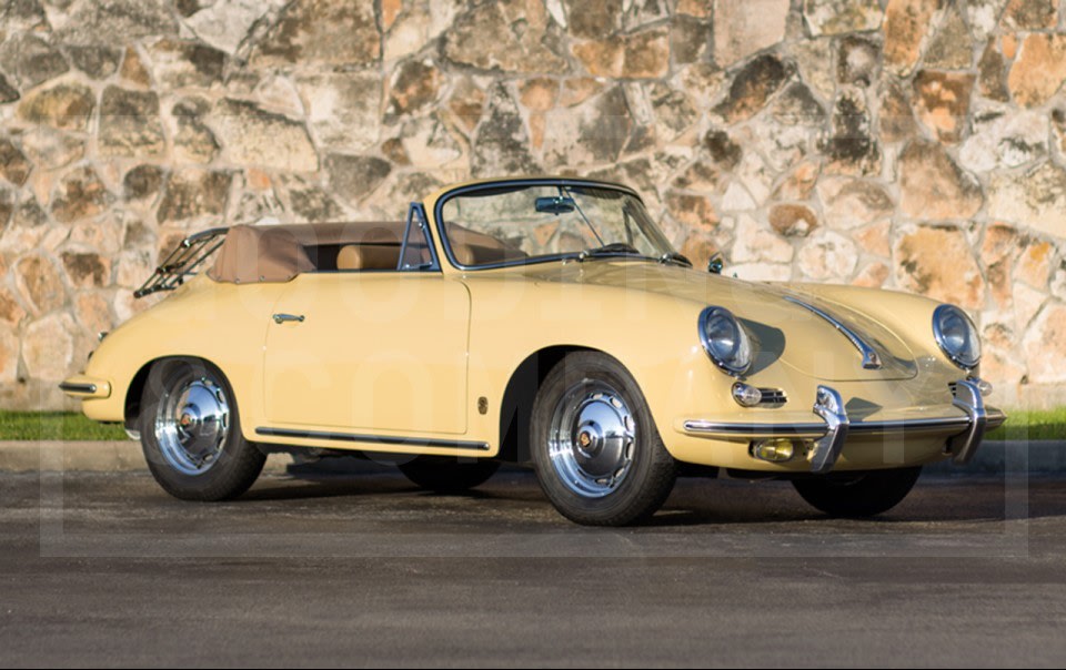 1963 Porsche 356 B Cabriolet-1