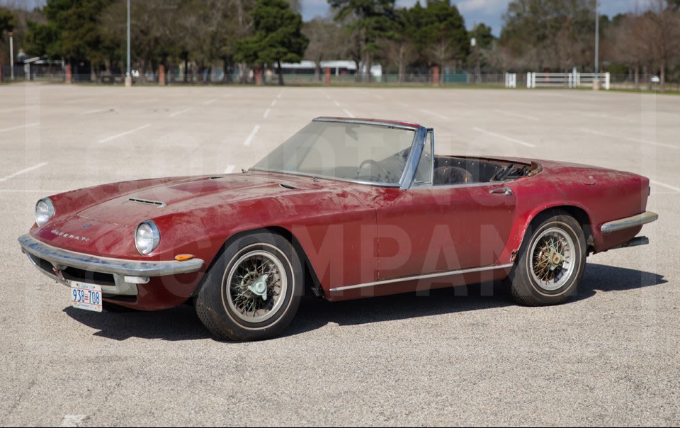 1967 Maserati Mistral 4000 Spider