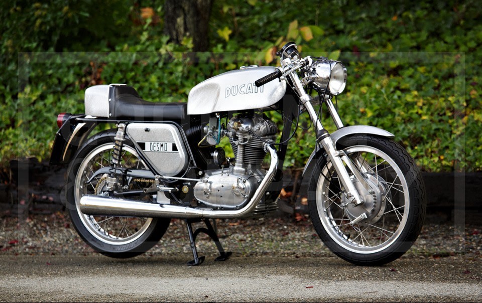 1971 Ducati 350 Desmo 'Silver Shotgun'