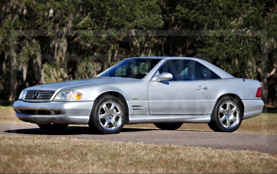 2002 Mercedes-Benz SL500 Silver Arrow Edition