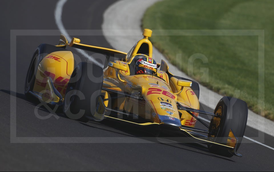 2012 Andretti Autosport® No. 28 DHL Honda Dallara DW12