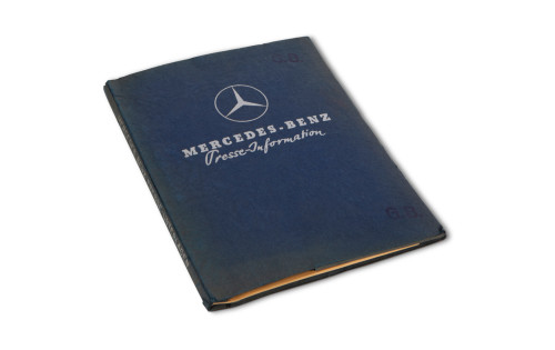 Mercedes-Benz Press Information Packet with Photographs, 1952