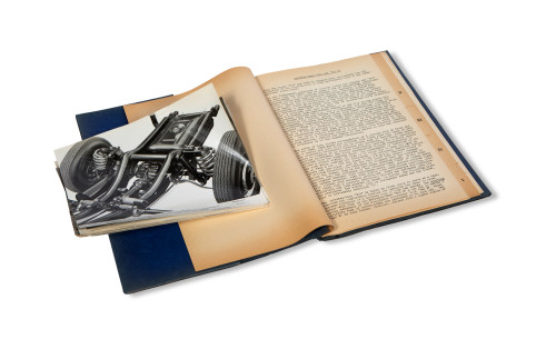 Mercedes-Benz Press Information Packet with Photographs, 1952