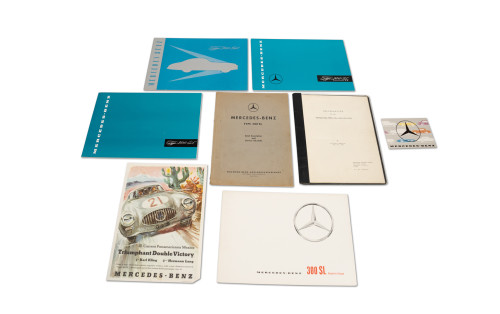Mercedes-Benz 300 SL Gullwing and Roadster Literature