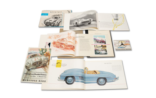 Mercedes-Benz 300 SL Gullwing and Roadster Literature