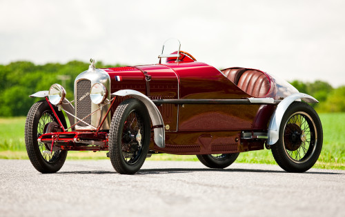 Amilcar C6 1928 Rouge - Esval EMEU43018D - Miniature Voiture 1/43 - Neuve Sous Blister