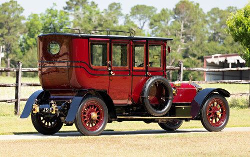1910 ROLLS-ROYCE, SILVER GHOST, 'BALLOON CAR'. TOP DOWN (IL 43095