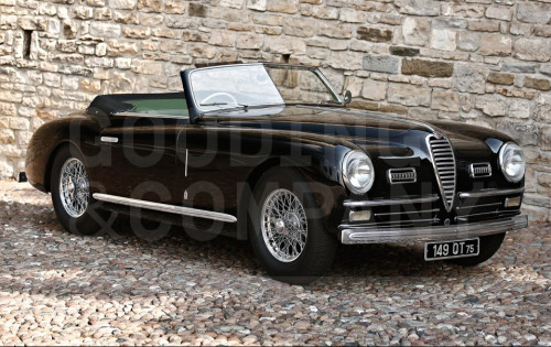 qq MMK New Line Slot Alfa Romeo 6C 3000CM Spider (1953) - Red