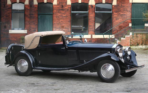 Neo 1/43 - Rolls Royce Phantom II Owen Sedanca Coupé Gurney Nutting - Beige - Miniature Collection