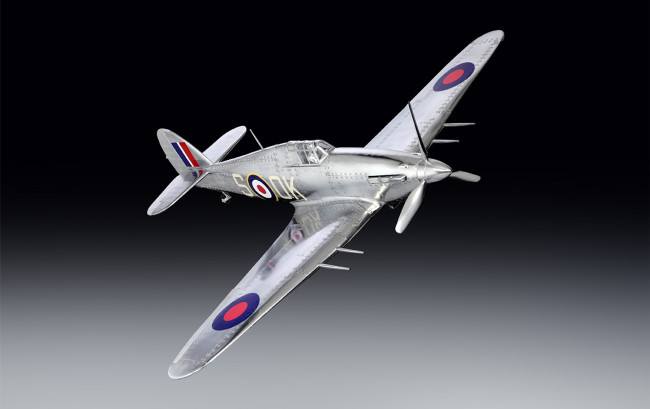 1937 Hawker Hurricane, Sculptural Model by John Elwell, 2010